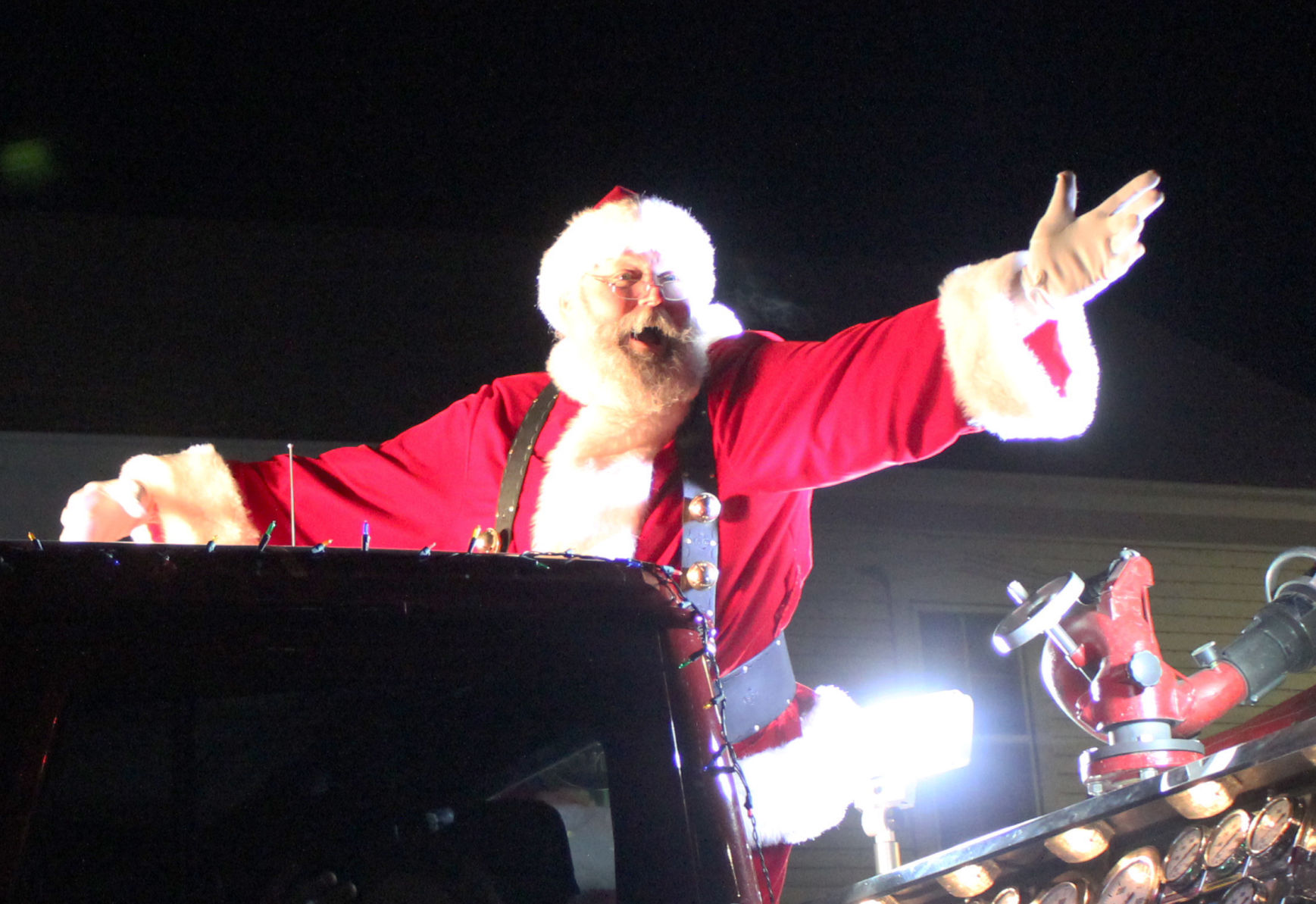 Santa Comes to Herscher!